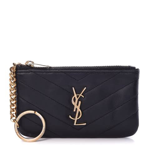 ysl key pouch fake|saint laurent monogram pouch.